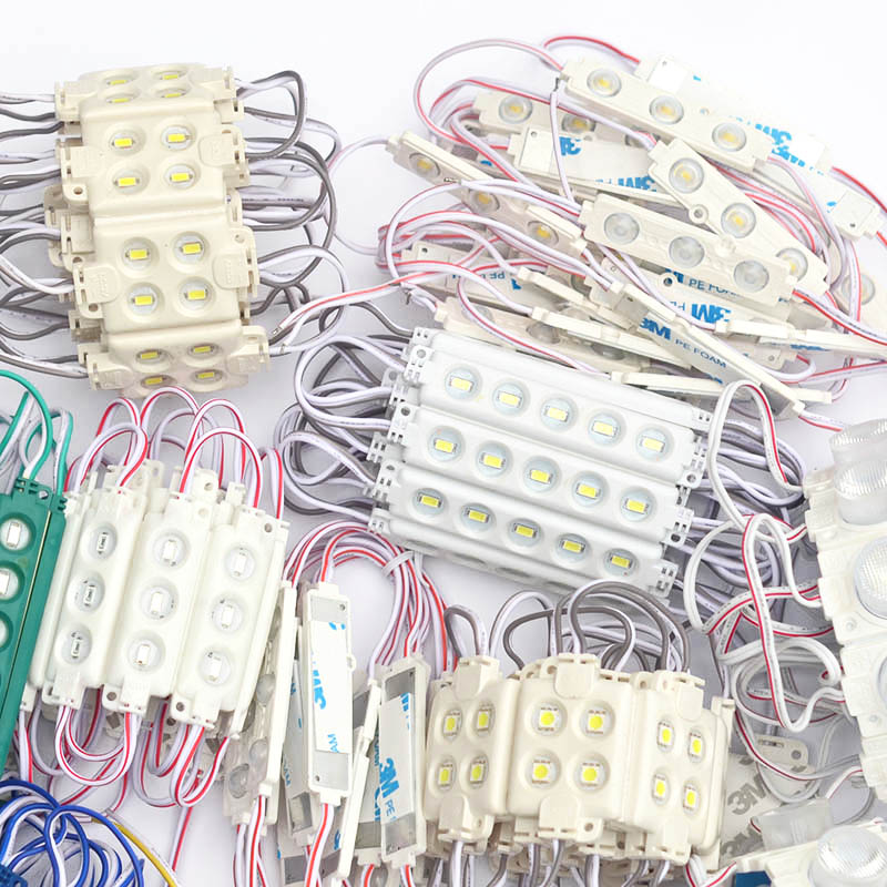 12Volt 0.72Watt 3 SMD5050 Super Bright LEDs Square Constant Current Sign Linear Single Color LED Module String Lights For Channel Letter Lighting 12Volt 0.72Watt 3 SMD5050 Super Bright LEDs Square Constant Current Sign Linear Single Color LED Module String Lights For Channel Letter Lighting